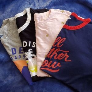 4 Old Navy Tees